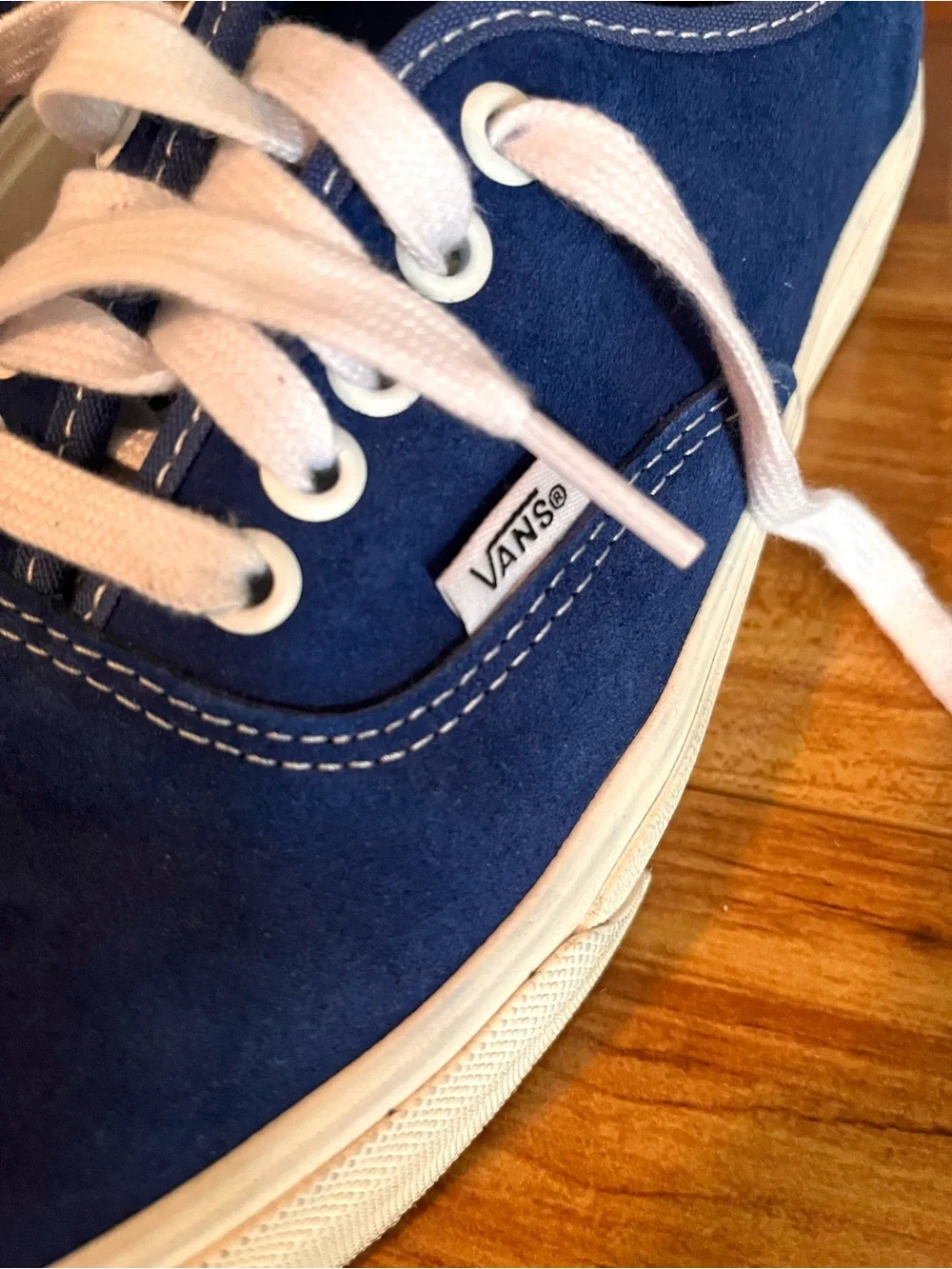 Vans Authentic Blue Suede 9